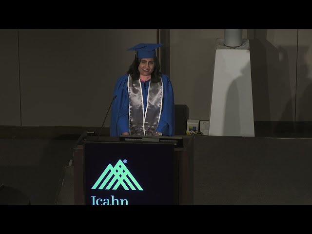 Tina Aswani-Omprakash, a Masters Student, Speaks to Fellow 2023 ISMMS Master's Graduates