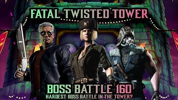 Fatal Twisted Tower Boss Battle 160 || Tricky enough || 4 Tries