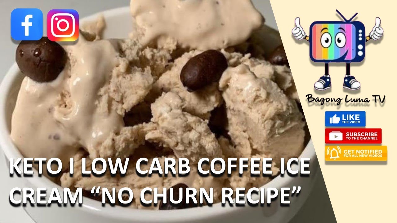 Wok with Luma - KETO Coffee Ice Cream (No Churn Recipe) - YouTube