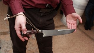 Бельдюк.EDC 16го века.Тест ножа на поражающую способность.Knife test. Проект Чистота.