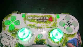 Custom Ps4 Controller Uncharted 4 LEDs