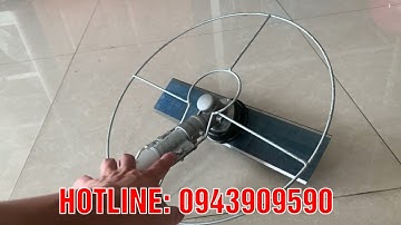 Lồng thép lắp máy cắt cỏ bảo vệ chống cắt gốc cây hoa màu ăn quả | Lồng bảo vệ dao máy cắt cỏ
