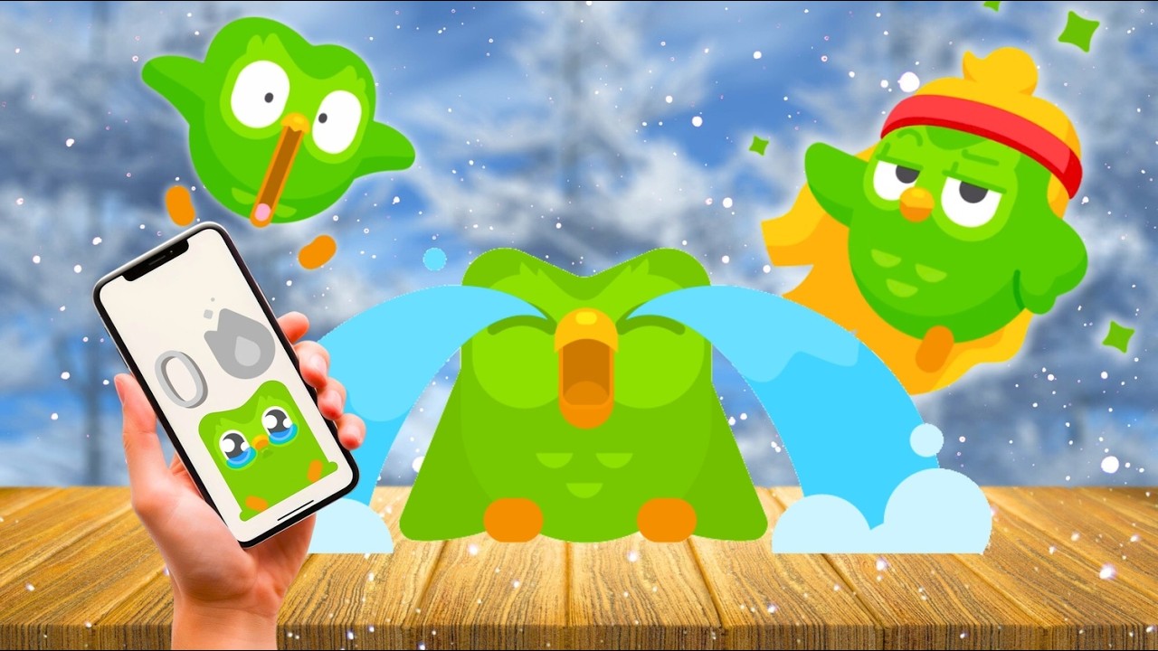 Duolingo Pet — All Episodes Winter Compilation ❄️🦉😱