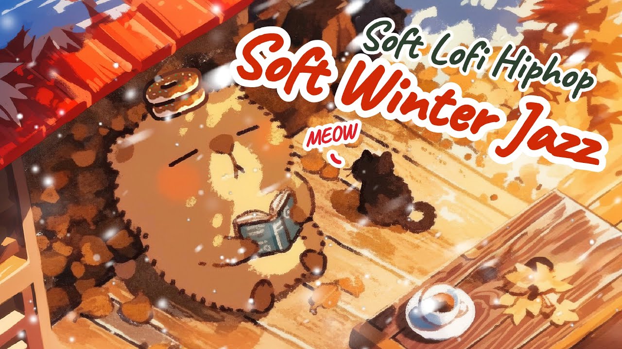 Snow’s falling here… how about there? ❄️ Winter Jazz Lofi Beats for Study, Focus & Relax