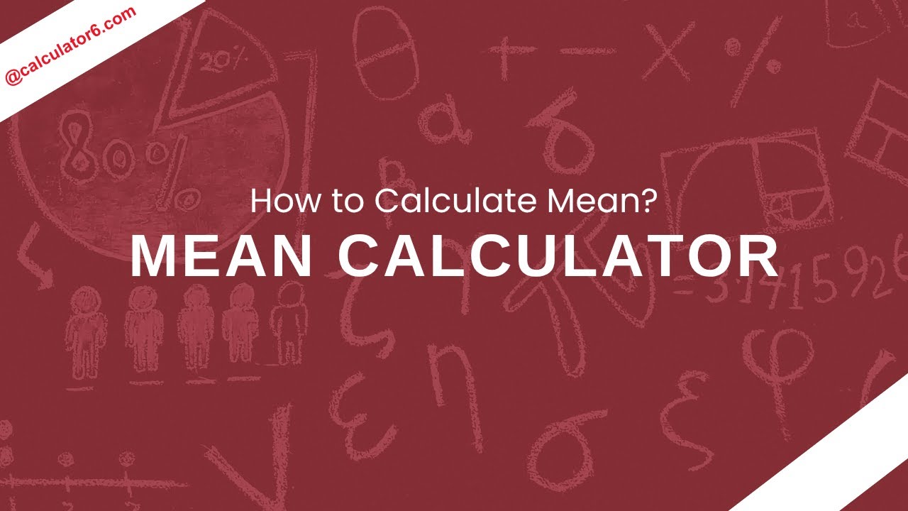 Mean Calculator – Instantly Find the Average - YouTube