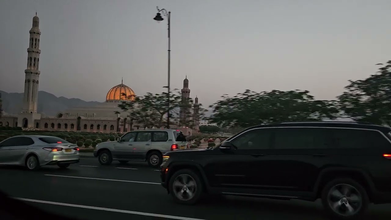 Grand Mosque Muscat Oman Middle East Architecture Travel 