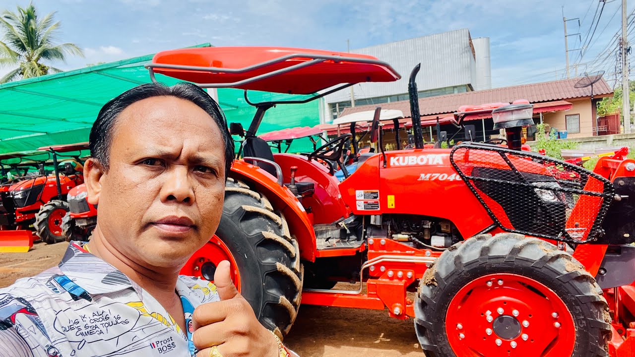 รถไถมือสอง คูโบต้า M7040 สภาพสวยๆ ขายทั้งสด ผ่อน สนใจ ☎️0892832911