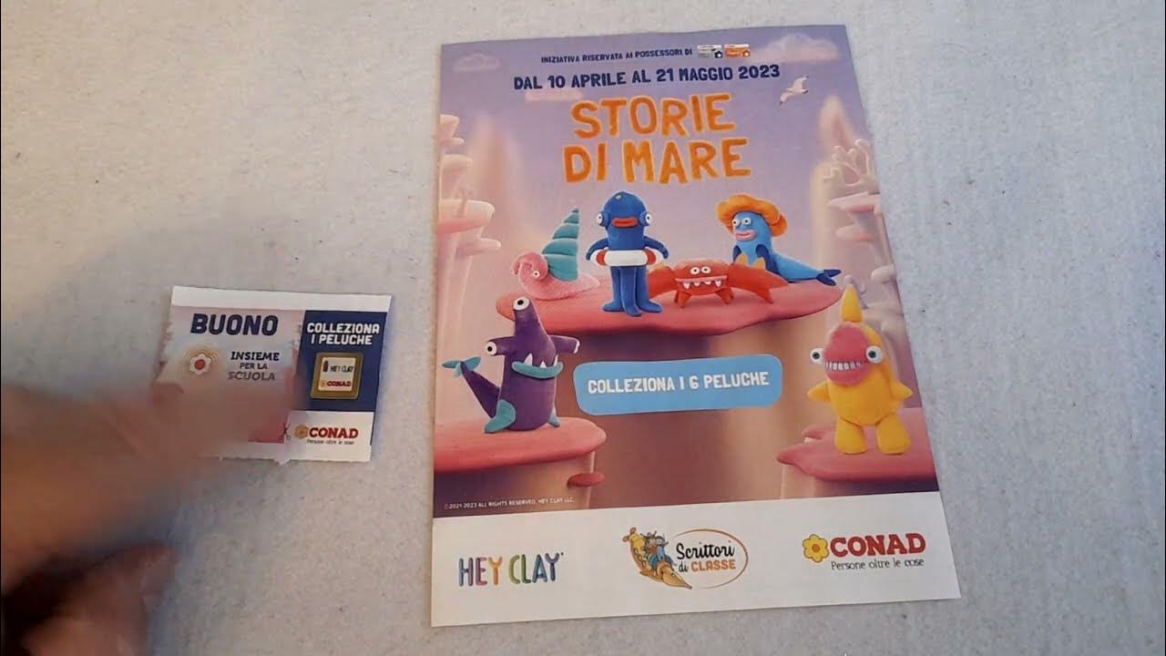 Conad, Storie di mare 2023...arrivano i peluche YouTube