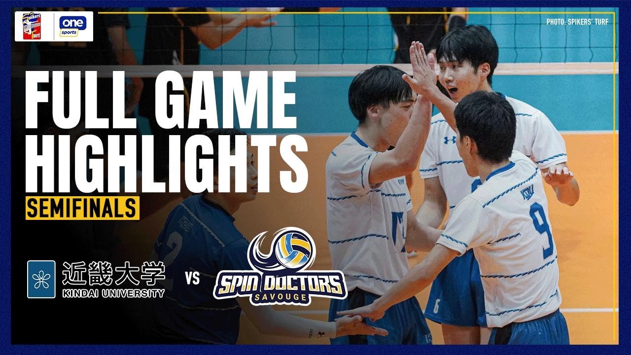 SAVOUGE vs KINDAI UNIVERSITY | FULL GAME HIGHLIGHTS | 2025 SPIKERS’ TURF INVITATIONAL CONFERENCE