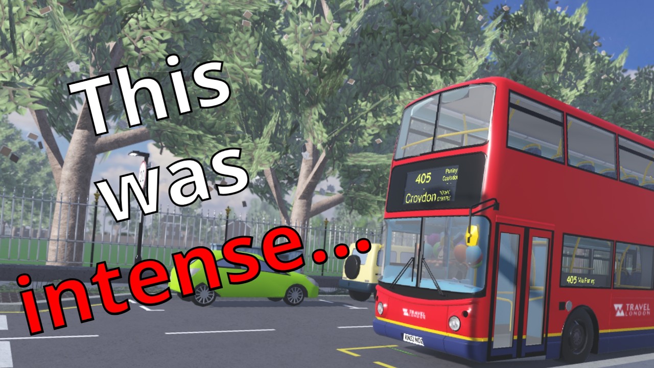 RIDING as many BUSES as possible in 30 MINUTES in Croydon: The London Transport Game