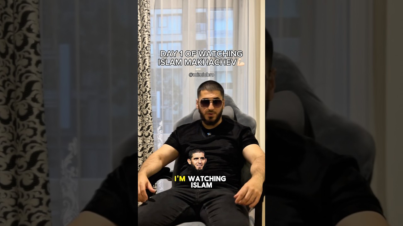 3 days of watching Islam Makhachev👑 