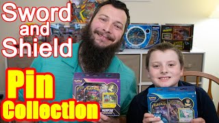 Sword and Shield Pin Collection Boxes *Snorlax and Morpeko*