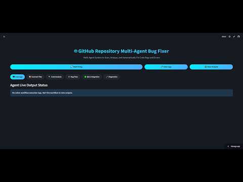 I Built a Multi-Agent AI Pipeline That Fixes GitHub Bugs Automatically