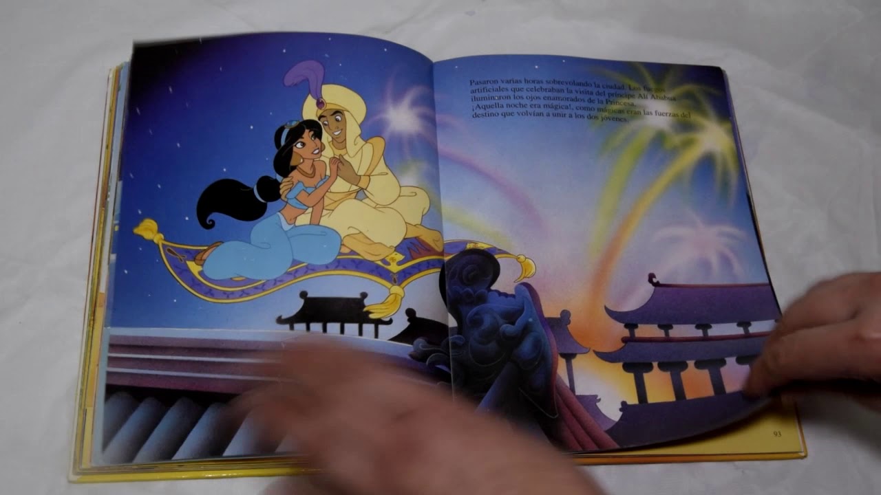Colección Libros Disney Parte 3 - asmr hojas de libros