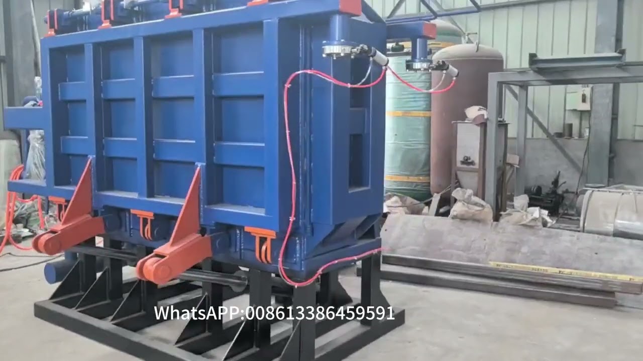 EPS automatic block moulding machine with air-cooling