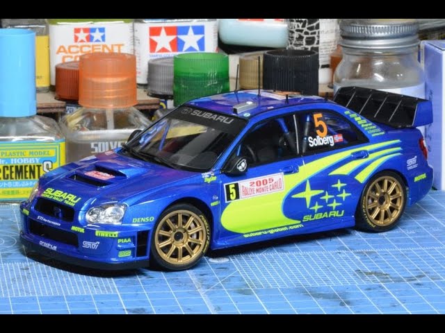 模型製作】TAMIYA 1/24 SUBARU IMPREZA WRC MONTE CARLO`05 Full Build