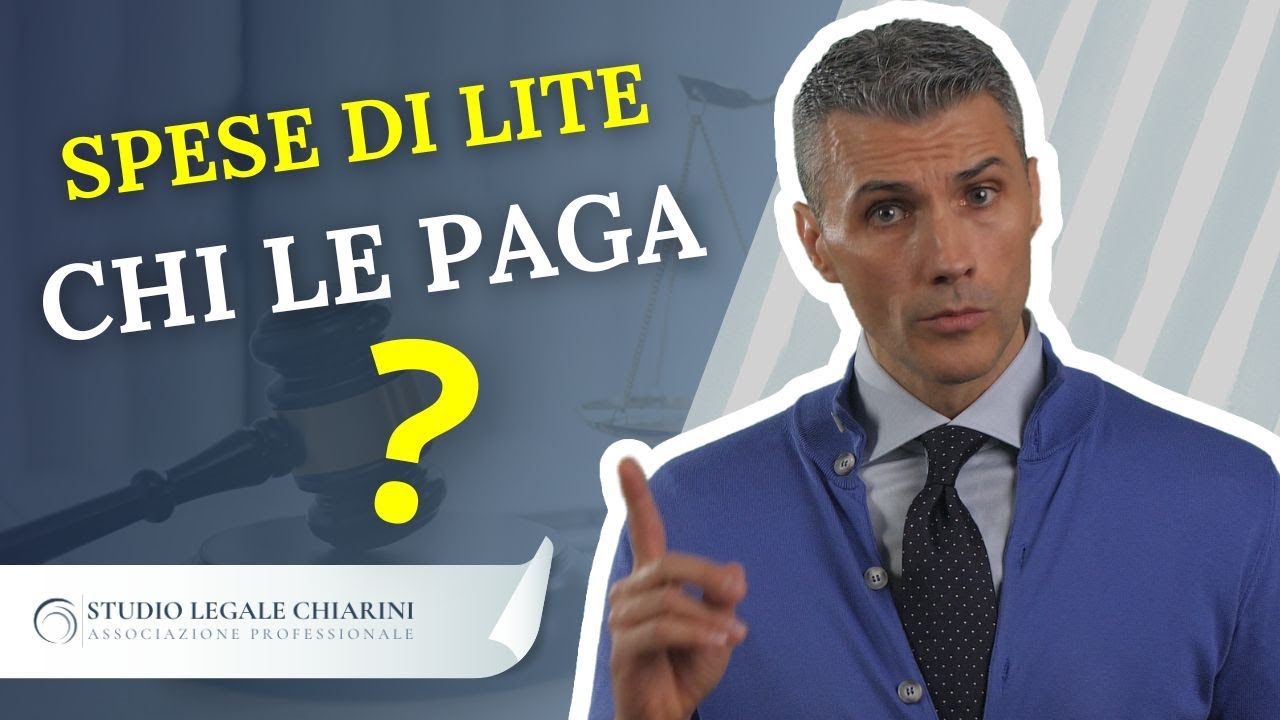 Spese di lite: chi le paga?