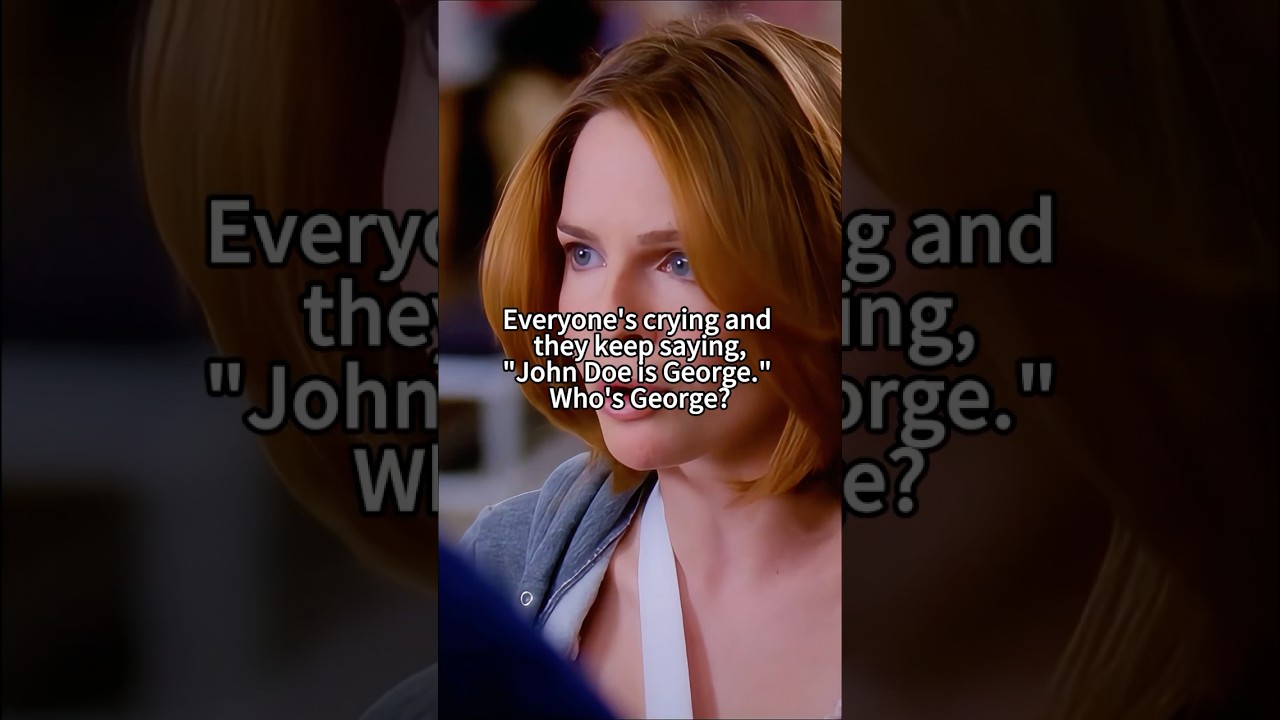 The heartbreaking truth behind "Unknown" | Grey's tearful scene