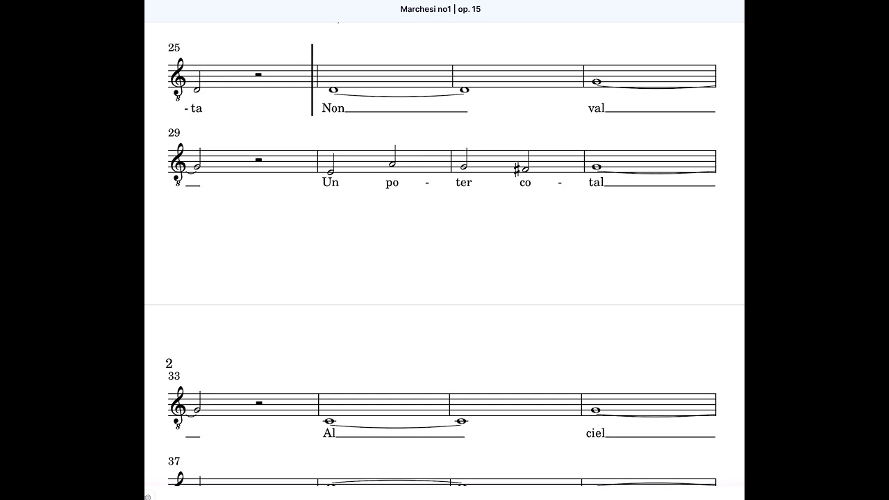 Marchesi no. 1 | Op. 15 