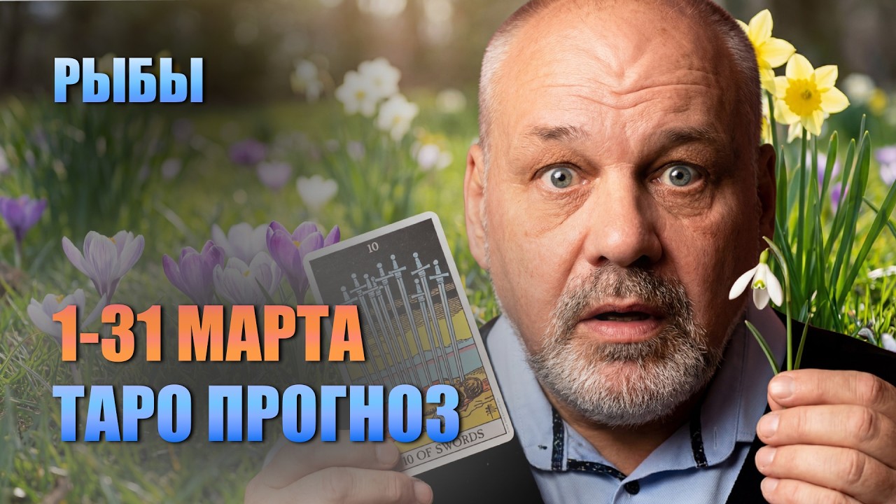 РЫБЫ МАРТ 2026: Ваш трон уже готов! 🔥 Большие деньги и магнетизм в любви. Гороскоп Таро