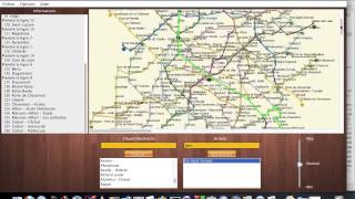 Programme Java SWING : Recherche d'itinéraire dans le Métro de Paris screenshot 5