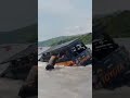hilux nalubog sa ilog 😱