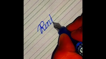 "Rinku"♡ Beautiful name in Cursive writing #cursivewriting #handwriting #cursive#calligrapherambesh