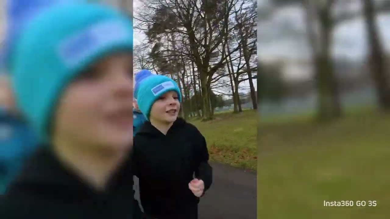 Bangor park run County Down Christmas Day 2024