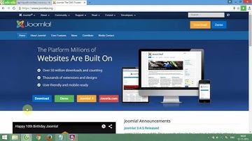 Hướng dẫn cài đặt Joomla 3.4.5 và fix lỗi bị treo khi tạo bảng