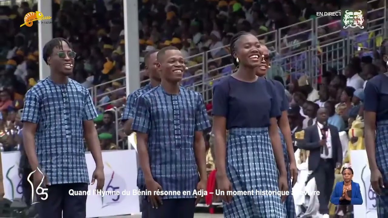 Quand l’Hymne du Bénin résonne en Langue Adja – Un moment historique à revivre