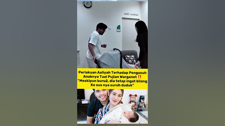 Sikap Aaliyah ke Pengasuh Anak Bikin Netizen Meleleh: Respect Banget! #aaliyah #thariqhalilintar