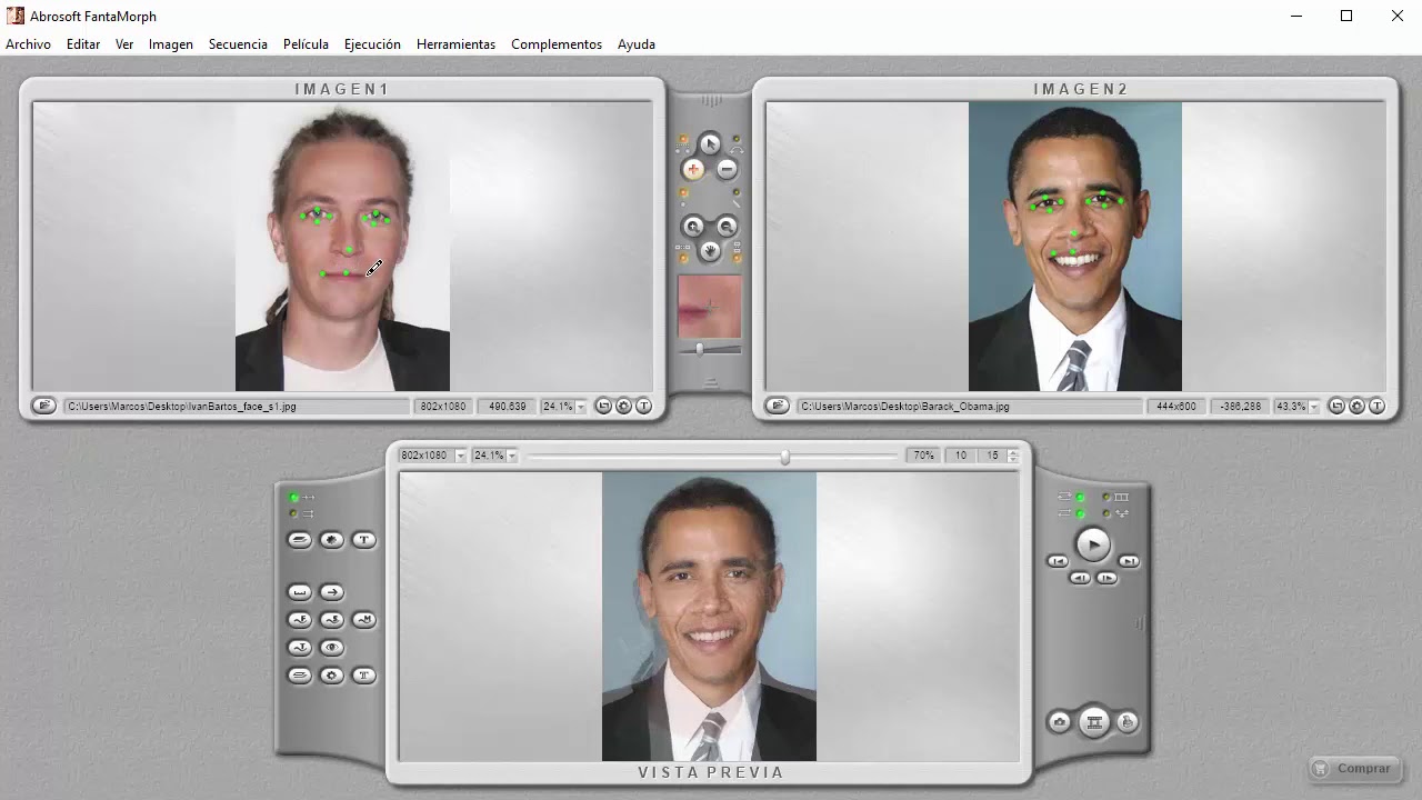 [LBR019] - Morphing de caras Face Morphing - YouTube