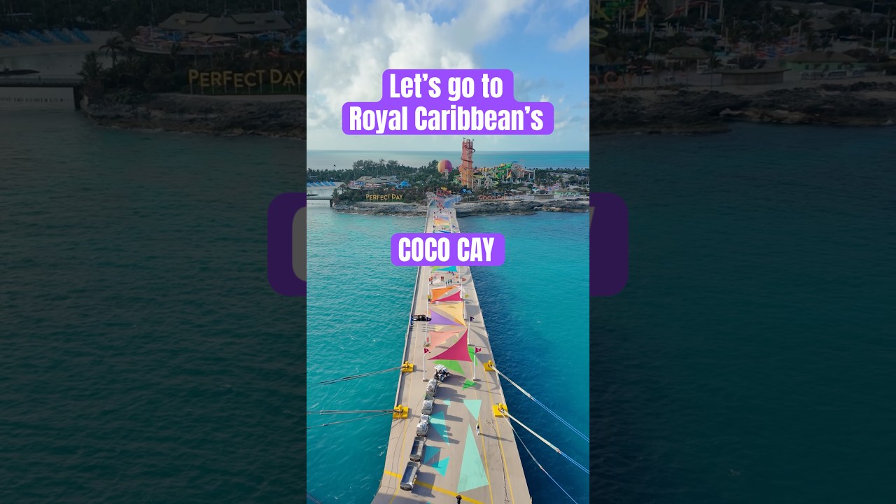 Visiting Coco Cay Bahamas on Wonder of the Seas #wonderoftheseas #foryp #cruiselife #travelcreator