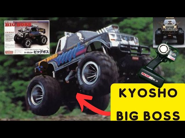 1988 KYOSHO Big Boss RC Monster Truck Restored DETAILED & Pulsar
