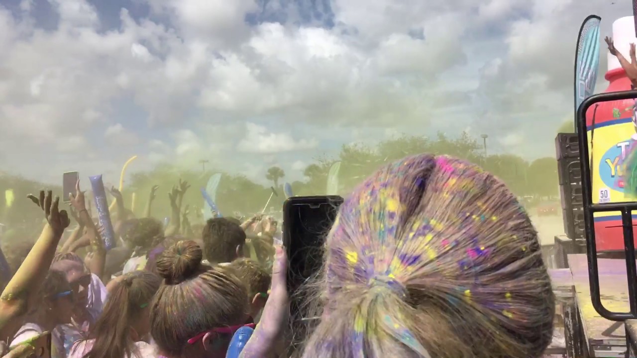Color Vibe 5K at West Palm Beach, Florida!