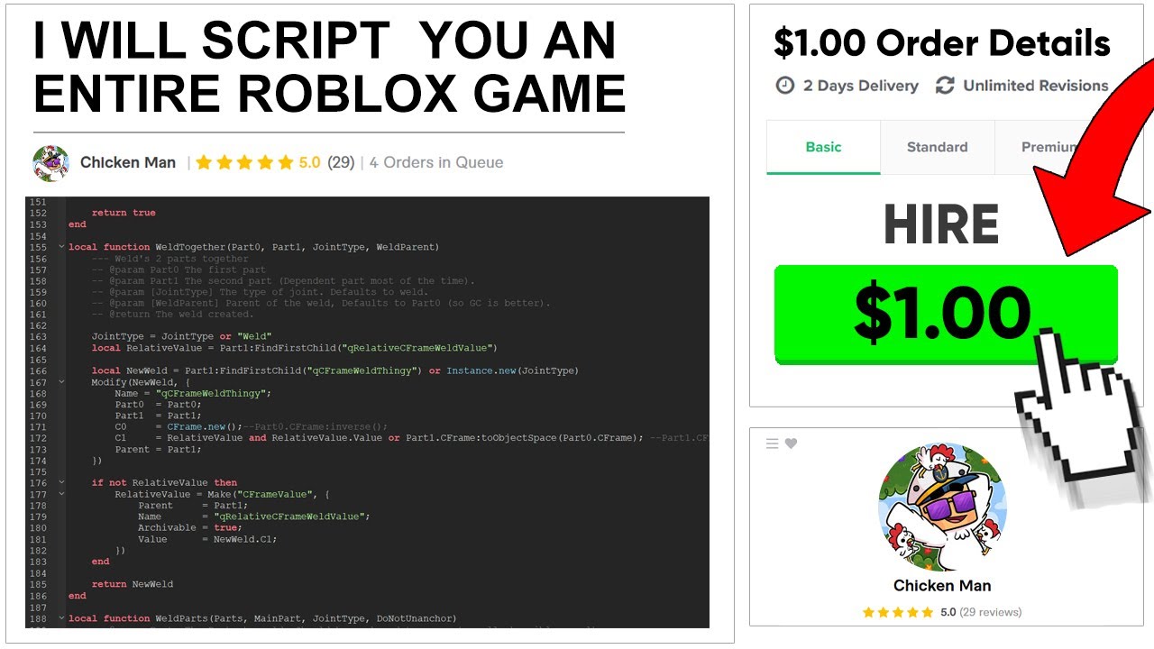 Develop quality full roblox game, be your roblox game scripter to