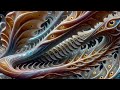 Serpents of stardust  ai psychedelic animated art  av 67 aiaudiovision