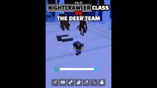Nightcrawler class vs the deer + mammoth + 2 polar bear #challenge #99nightintheforest #roblox