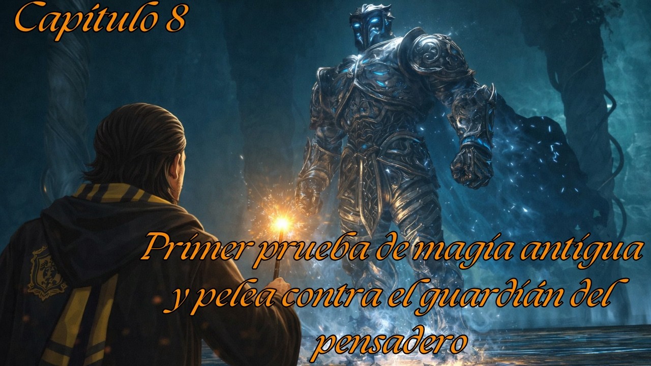 Pelea contra el guardián del pensadero (primer prueba de magia antigua) I Hogwarts Legacy capítulo 8