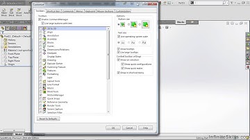 SolidWorks - Kinematics Tutorial | Setting Up The Command Manager And Toolbars