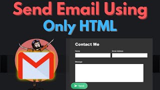 How to Send Email Using Only Html From Html Contact Form