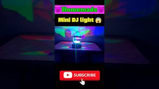 How to make Mini DJ light 😱❤️‍🔥 #shortsfeed #trending #viralvideo
