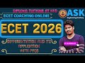 ECET 2026 || DIFFERENTIATION AND APPLICATIONS PYQS