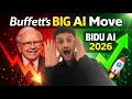 Buffett’s 2026 Plan | BIDU AI +12% | OTLK CRASHES -61% | SIDU +40% | SOC +21%