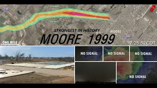 1999 Moore F5 Tornado Synced