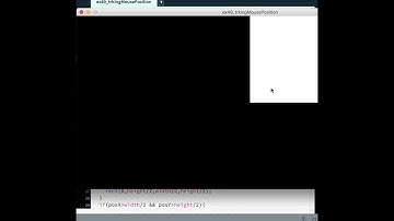 processing ex49 tracking mouse position
