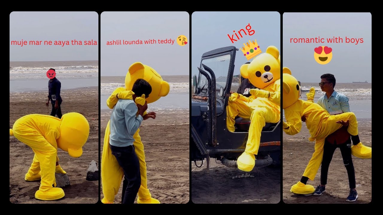 Fun with random public🤣#trending #viral #teddybear #youtube #youtubevideo  #comedy#viral #mrbeast