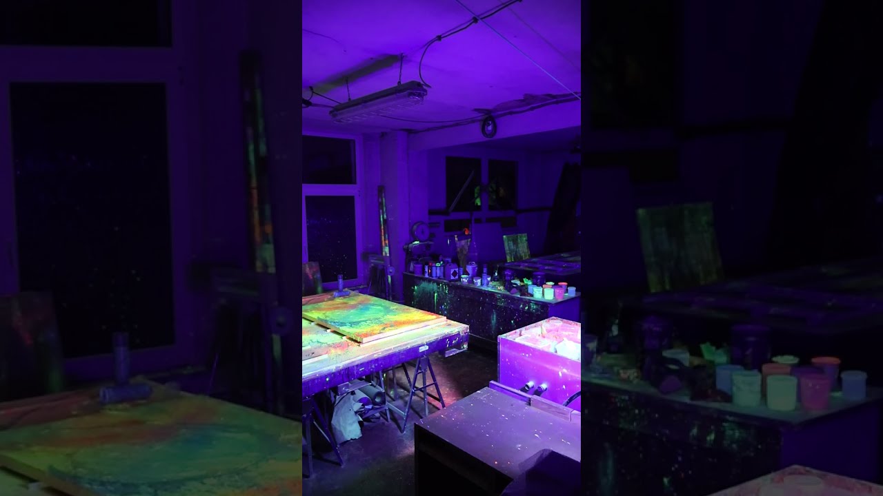 Farbgezeiten Action Painting