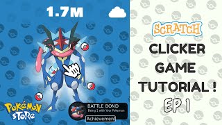 Scratch Clicker Game Tutorial (EP 1) | How to make a Clicker Game in Scratch | Scratch Games screenshot 5