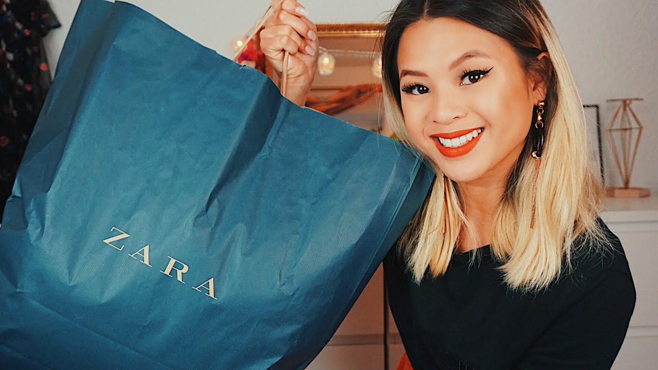 ZARA Shopping HAUL deutsch 2018 SALE!- Günstige Herbst/Winter Fashionteile für WENIG Geld! Nhitastic